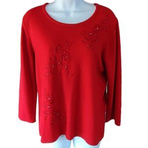 Laura Scott Dressy Sweater Size L